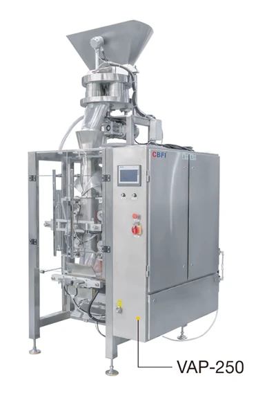 CBFI® VAP-250 iðnaðar lóðrétt sjálfvirk íspökkunarvél